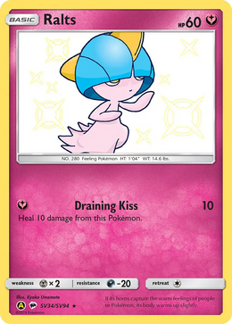 Tarsal SV34/94 — Pokémon Destinées Occultes Coffre Étincelant (SMA)