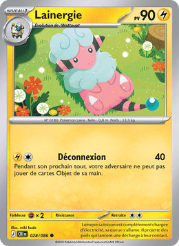 Lainergie 028/122 Pokémon Chaos Ascendant (ME04)