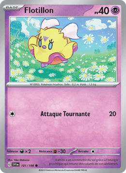 Flotillon 101/258 Pokémon Écarlate et Violet (EV01)