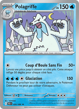 Polagriffe 026/172 Pokémon Foudre Noire (BLK)