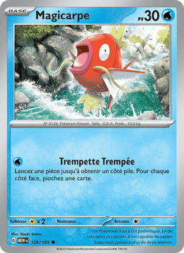 Magicarpe 129/207 Pokémon 151 (MEW)