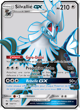 Silvallié GX 108/125 — Pokémon Invasion Carmin (CIN)