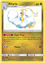 Altaria SV37/94 — Pokémon Destinées Occultes Coffre Étincelant (SMA)