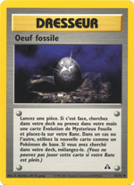 Oeuf fossile 72/75 Pokémon Neo Discovery (N2)
