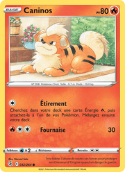 Caninos 32/284 Pokémon Poing de Fusion (FST)