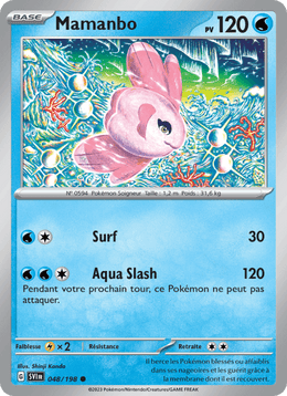 Mamanbo 048/258 Pokémon Écarlate et Violet (EV01)