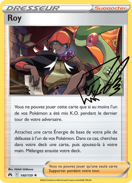 Roy 140/230 — Pokémon Zénith Suprême (CRZ)