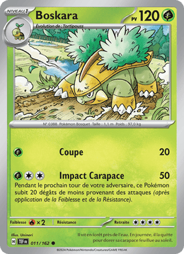 Boskara 011/218 Pokémon Forces Temporelles (EV05)