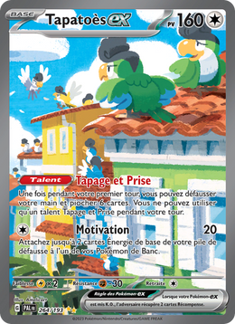 Tapatoès-ex - Squawkabilly ex - Évolutions à Paldea 264