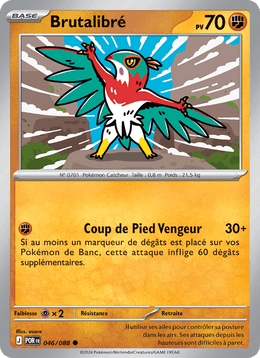 Brutalibré 046/124 Pokémon Équilibre Parfait (ME03)