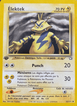 Élektek 33/111 Pokémon Neo Genesis (N1)
