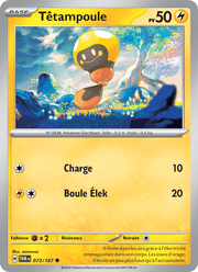 Têtampoule 073/226 Pokémon Mascarade Crépusculaire (EV06)