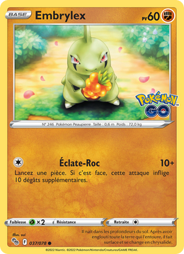 Embrylex 037/88 Pokémon Pokémon GO