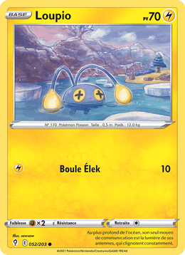 Loupio 52/237 Pokémon Évolution Céleste (EVS)