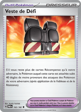 Veste de Défi 162/266 Pokémon Faille Paradoxe (EV04)