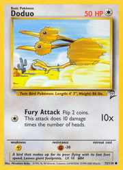 Doduo 72/130 Pokémon Base Set 2 (B2)