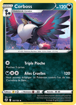Corboss 107/215 Pokémon Tempête Argentée (SIT)