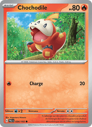 Chochodile 034/279 Pokémon Évolutions à Paldea (EV02)