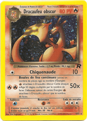 Dracaufeu obscur 4/83 Pokémon Team Rocket (RO)