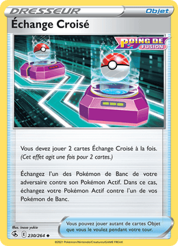 Échange Croisé 230/284 Pokémon Poing de Fusion (FST)