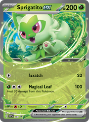 Poussacha-ex 087/PROMO — Pokémon Promo Écarlate et Violet (SVP)