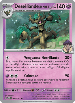 Desséliande de Nabil 096/295 Pokémon Héros Transcendants (ME2.5)