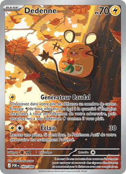 Dedenne 093/124 Pokémon Équilibre Parfait (ME03)
