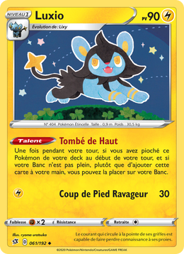 Luxio 61/209 Pokémon Clash des Rebelles