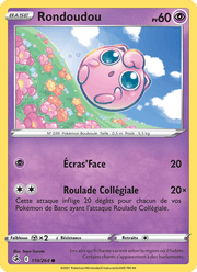 Rondoudou 110/284 Pokémon Poing de Fusion (FST)