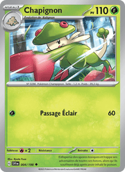 Chapignon 004/258 Pokémon Écarlate et Violet (EV01)