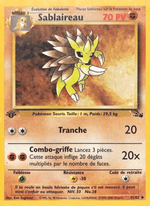 Sablaireau 41/62 Pokémon Fossile (FO)
