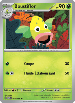 Boustiflor 070/207 Pokémon 151 (MEW)