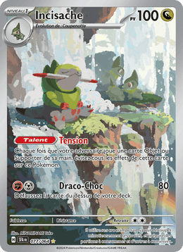 Incisache 077/99 Pokémon Fable Nébuleuse (EV6.5)