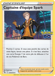 Capitaine d'équipe Spark 070/88 Pokémon Pokémon GO