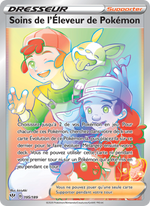Soins de l'Éleveur de Pokémon 195/201 Pokémon Ténèbres Embrasées