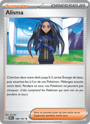 Alisma 188/230 Pokémon Flammes Obsidiennes (EV03)