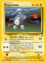 Magnemite 79/130 Pokémon Base Set 2 (B2)