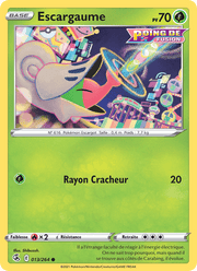 Escargaume 13/284 Pokémon Poing de Fusion (FST)