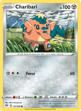 Charibari 131/201 Pokémon Ténèbres Embrasées