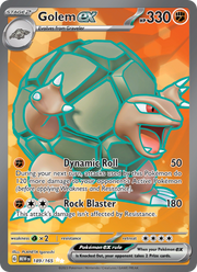 Grolem-ex 189/207 — Pokémon 151 (MEW)