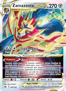 Zamazenta VSTAR 099/230 — Pokémon Zénith Suprême (CRZ)