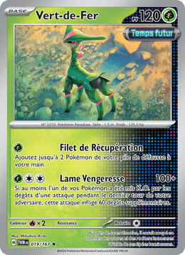 Vert-de-Fer 019/226 Pokémon Mascarade Crépusculaire (EV06)