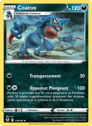 Coatox 110/215 Pokémon Tempête Argentée (SIT)