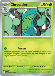 Chrysacier 002/190 Pokémon Aventures Ensemble (EV09)