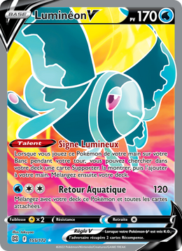 Luminéon V 155/216 Pokémon Stars Étincelantes