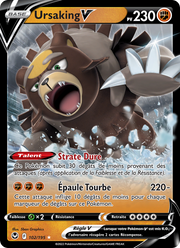 Ursaking V 102/245 — Pokémon Tempête Argentée (SIT)
