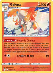 Galopa 022/245 — Pokémon Tempête Argentée (SIT)