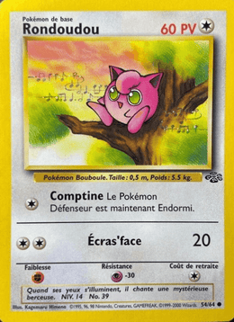 Rondoudou 54/64 Pokémon Jungle (JU)