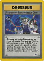 L'invention du faux professeur Chen 94/113 Pokémon Neo Destiny (N4)