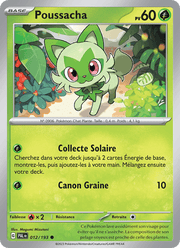 Poussacha 012/279 Pokémon Évolutions à Paldea (EV02)